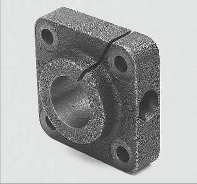 flanged end supports for shafting