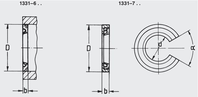 integral seals for linear bearing housings