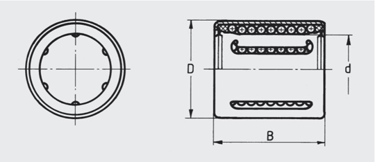 compact linear bearing