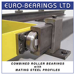combined bearings and rails
