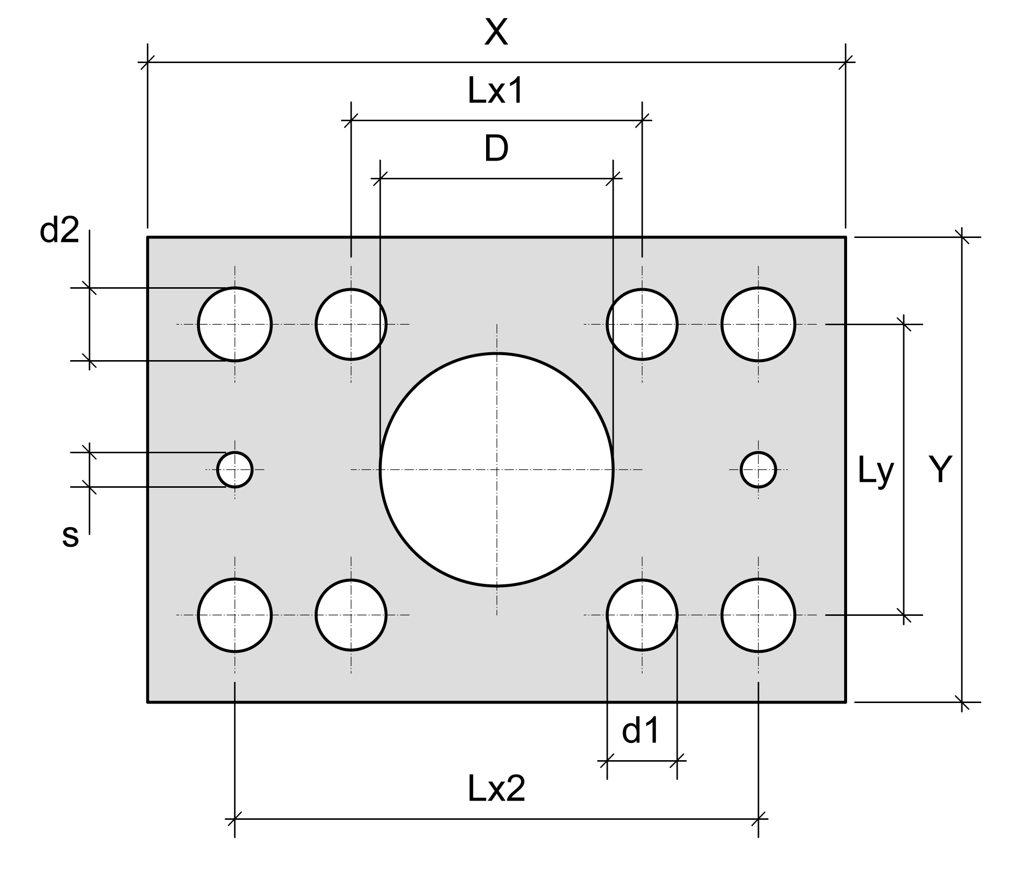 Mounting plates for combi bearings