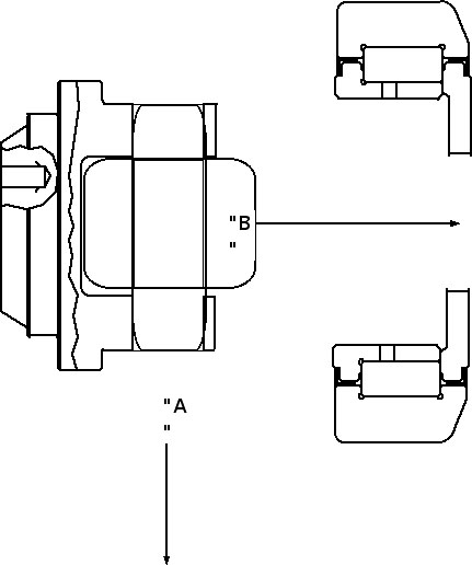 disassebling combined roller bearings