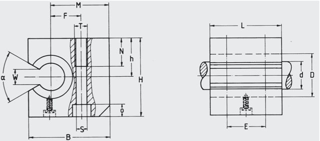 open sided linear housing LE71