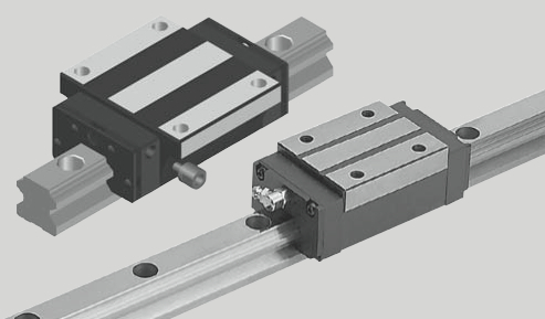 linear motion guidance bearing block and rail