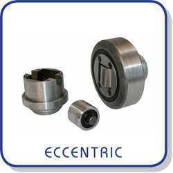 Eccentric adjustable combined roller bearings