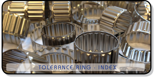 tolerance rings AN BN stainless steel