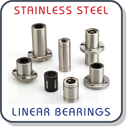 Stainless steel linear bearings & ball bushings